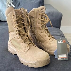 5.11 Tactical Tan Combat Boots